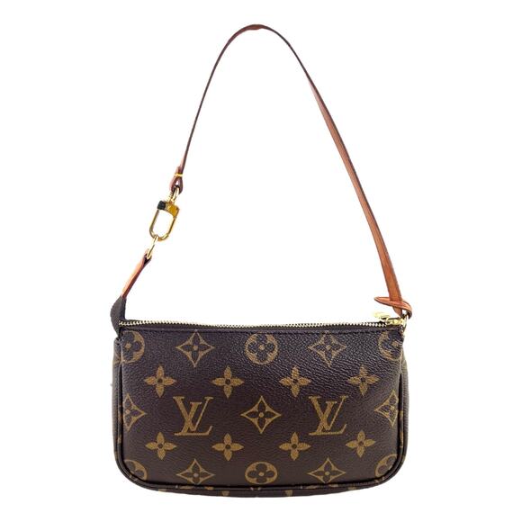 Louis Vuitton Vintage Monogram Mini Pochette Bag - Picture 2 of 8